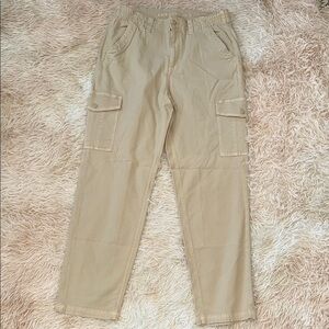 American Eagle Outfitters Tan Cargo Pants - 12 R